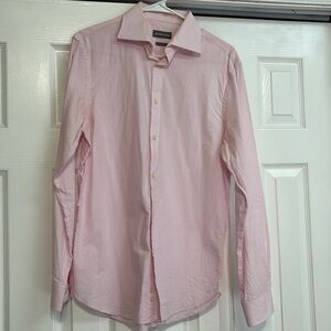 Michael Kors Men’s Pink Button Up Shirt M